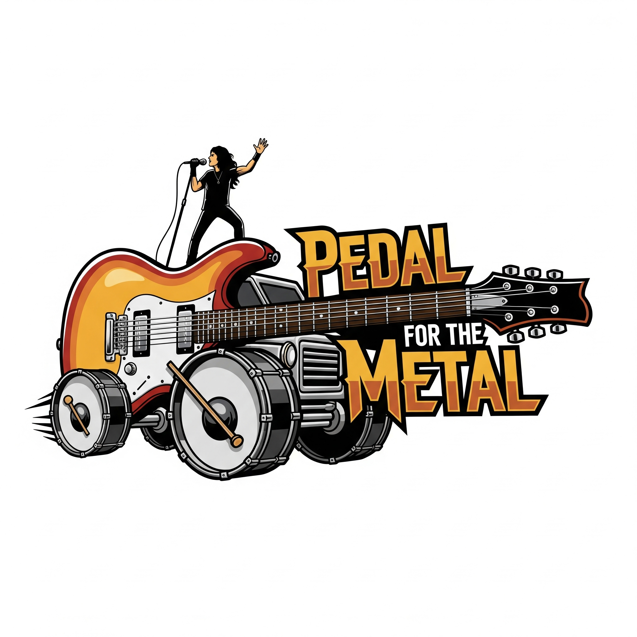 Pedal For The Metal Logo